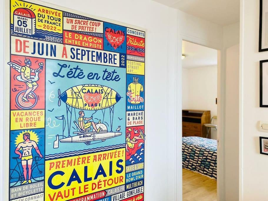 Appartement Renove Et Lumineux. Calais Exteriör bild